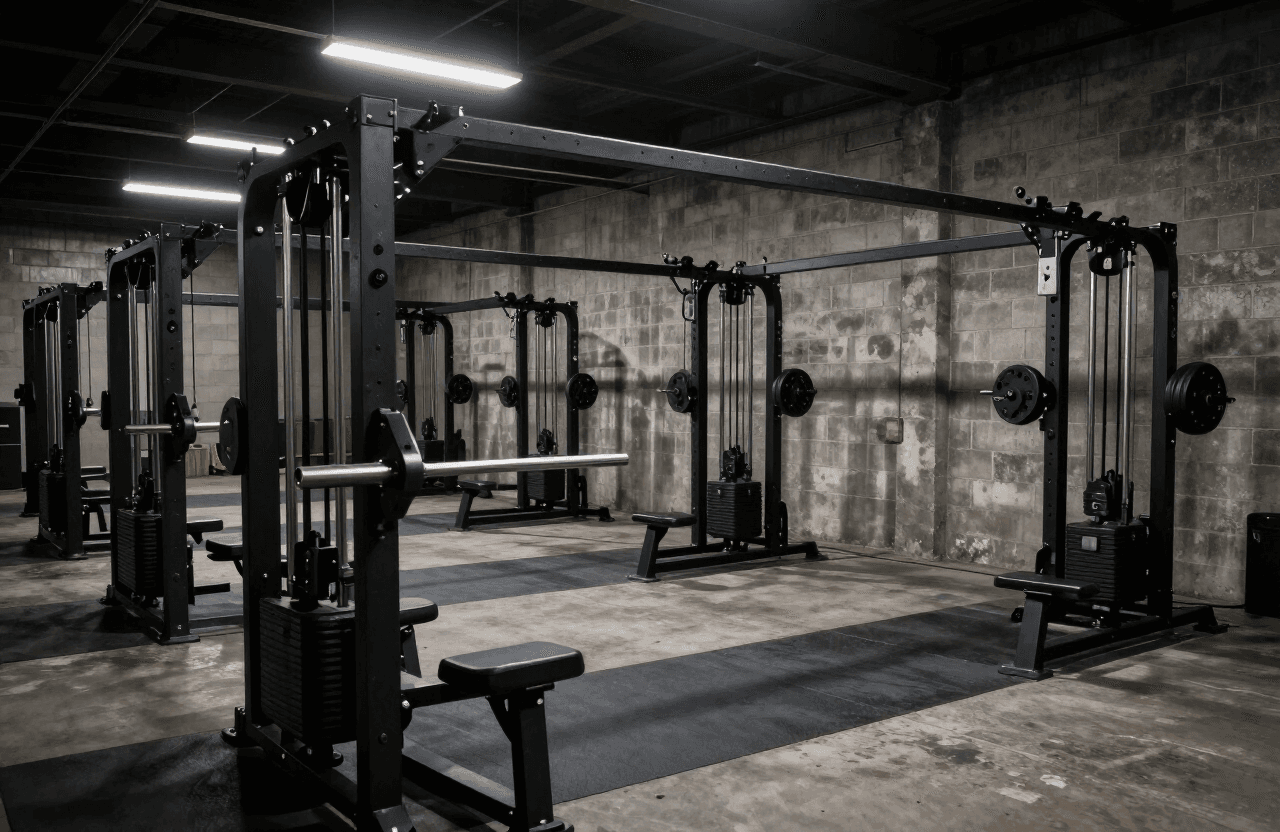 Military strength training facility